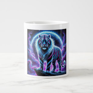 Neon Energy Tiger Jumbo Specialty Tasse Design.