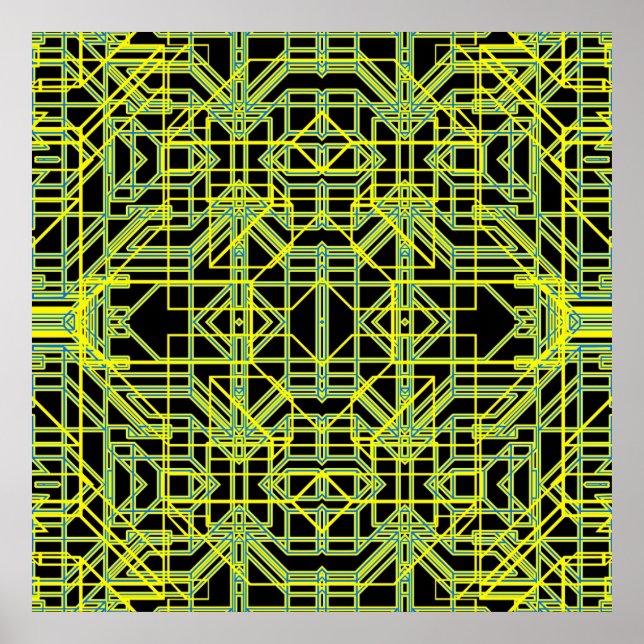 Neon Eon 8 Poster (Vorne)