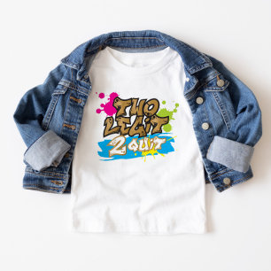 Neon-Farben Two Legit 2 Quit Kinder-T-Shirt Kleinkind T-shirt