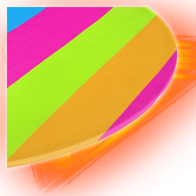 Neon farbige Streifen | Schneidebrett (Von Creator hochgeladen)
