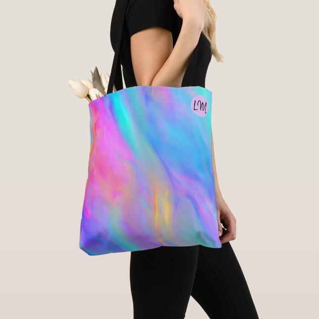 Neon Flow Personalisiert Tote Bag (Von Nahem)