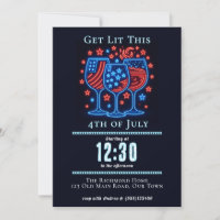 Neon Freedom Vibes | Holen Sie sich Lit 4. Juli