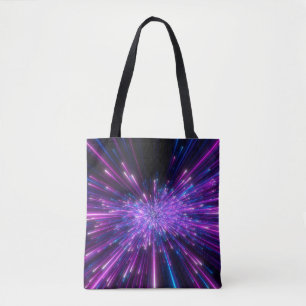 Neon-Galaxie Kosmischer Abstrakter Hintergrund