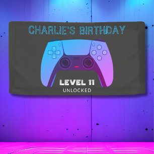 NEON GAMER CONTROLLER-EBENE BANNER