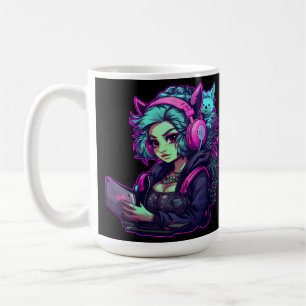 Neon Gamer Kaffeetasse