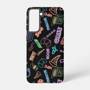 Neon Gamer Samsung Galaxy Hülle