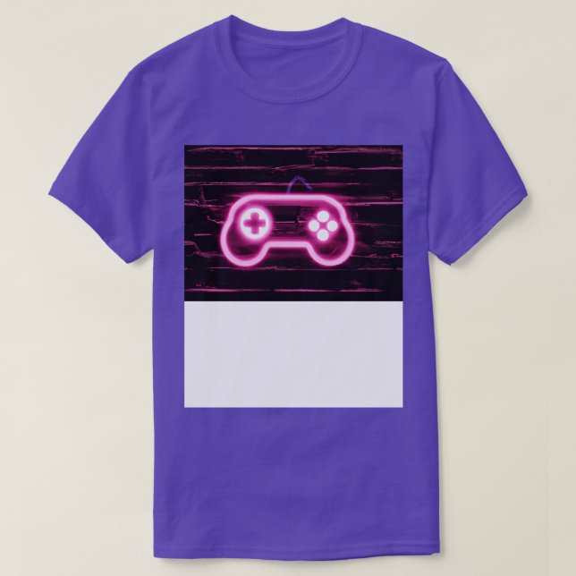 Neon Gaming Controller für 3 T-Shirt (Design vorne)
