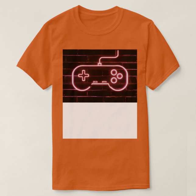 Neon Gaming Controller für 4 T-Shirt (Design vorne)