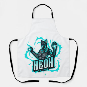 Neon Gaming Schürze