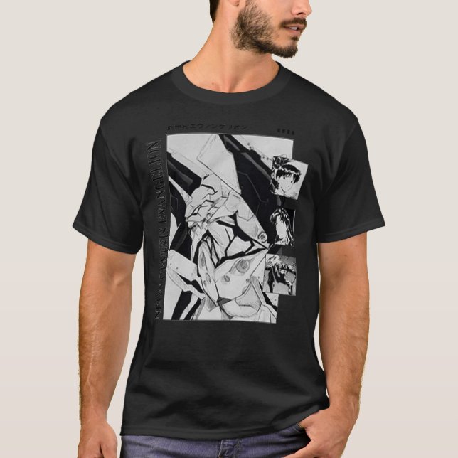 Neon Genesis Sommergeschenk Klassischer T - Shirt (Vorderseite)