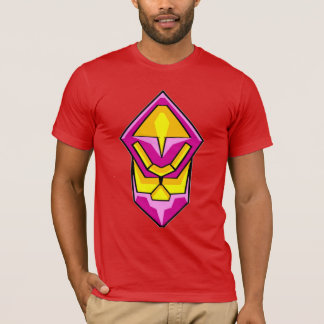 "Neon Geometric Cybercore Symbol - Futuristischer  T-Shirt