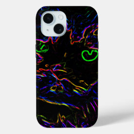 Neon Glow Cat Case-Mate iPhone Hülle