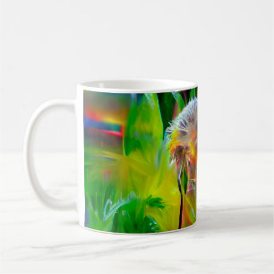 Neon Glow Dandela im Dream Garden Kaffeetasse