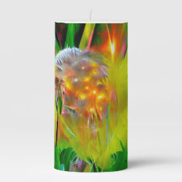 Neon Glow Dandela im Dream Garden Stumpenkerze