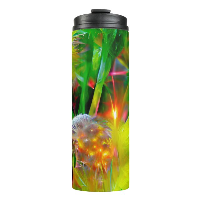 Neon Glow Dandela im Dream Garden Thermosbecher