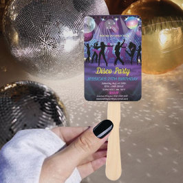 Neon Glow Disco Dance Geburtstagsparty Fächer