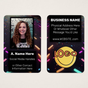 Neon Glow Nightclub Bar Concept VIP Event Staff