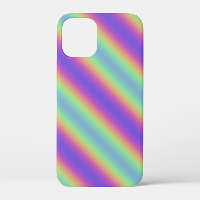 Neon Glow Rainbow Stripe iPhone / iPad Gehäuse Case-Mate iPhone Hülle (Rückseite)