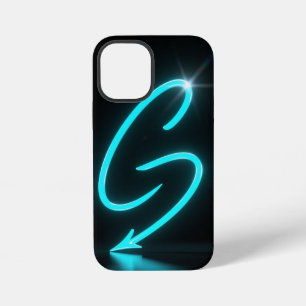 Neon-Glow-Schwarz-Handyhülle iPhone 12 Mini Hülle