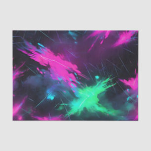 Neon Glow Seidenpapier