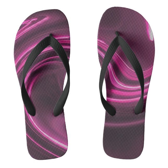 Neon-Glühen Flip Flops (Fußbett)