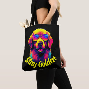Neon Golden Retriever