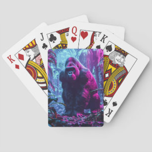 Neon Gorilla Spielkarten