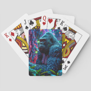 Neon Gorilla Spielkarten