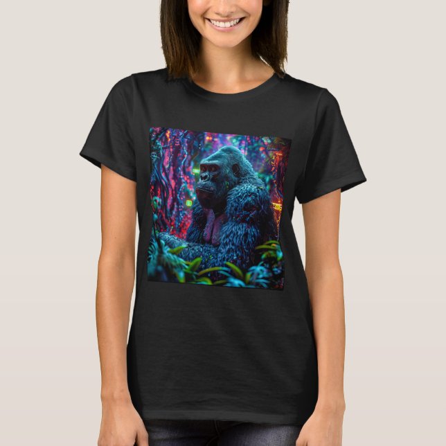 Neon Gorilla T-Shirt (Vorderseite)