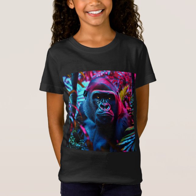 Neon Gorilla T-Shirt (Vorderseite)