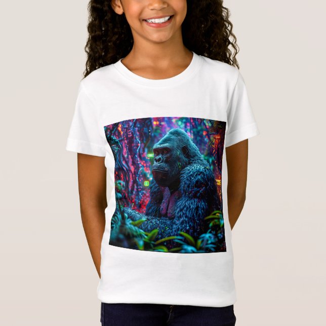 Neon Gorilla T-Shirt (Vorderseite)