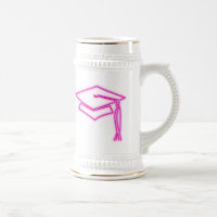 Neon Grad Cap Pink Stein