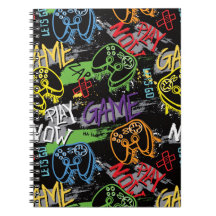 Neon-Graffiti-Gaming-Muster