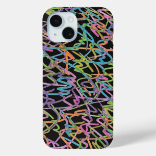 Neon Graffiti iPhone 7 Fall 15 Hülle
