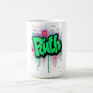 Neon Graffiti Streetwear T-Shirt Kaffeetasse