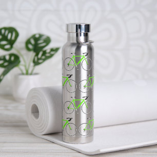 Neon Green Bicycle Trinkflasche