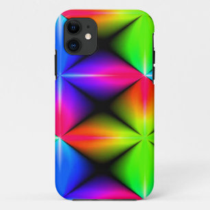 NEON Green Blue and Pink Black Hole Case-Mate iPhone Hülle