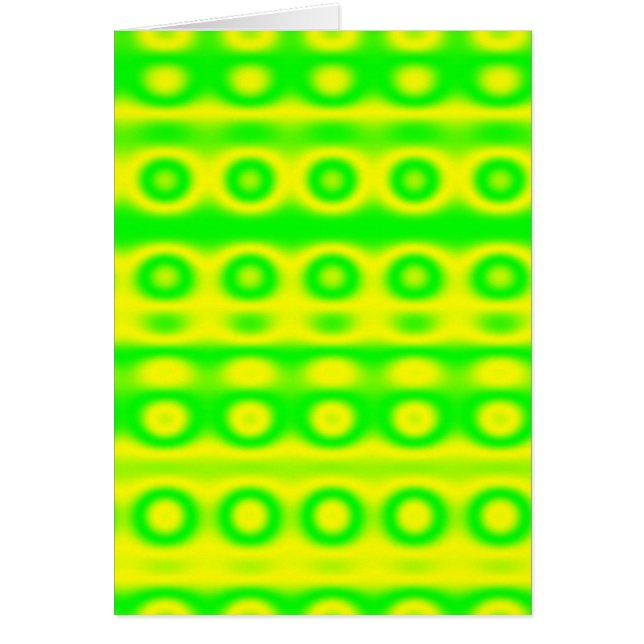 Neon Green Circle Abstrakt (Vorne)