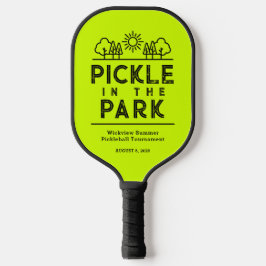 Neon Green Club Turnier Event Pickleball Paddel Pickleball Schläger