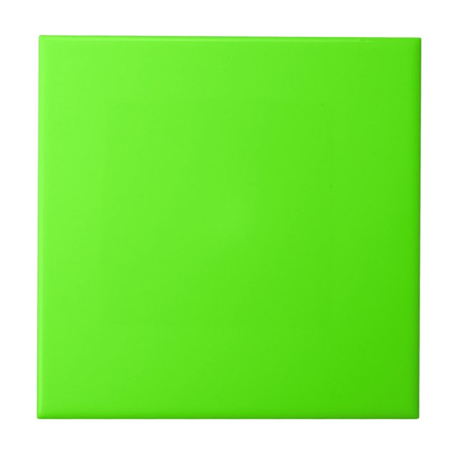 Neon Green Fliese (Vorderseite)