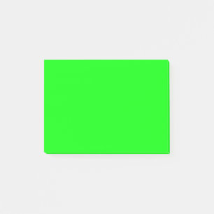 Neon green hex code 00FF00 Post-it Klebezettel