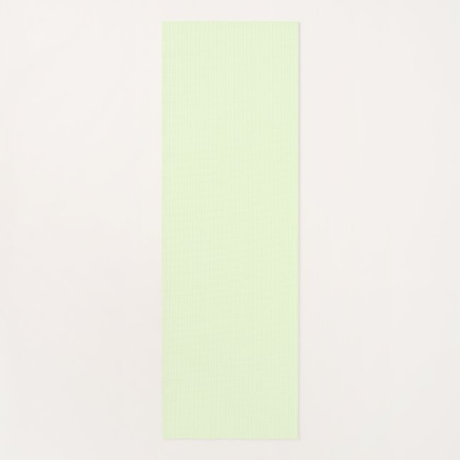 Neon Green Minimalistisch Yoga Mat Yogamatte (Vorderseite)