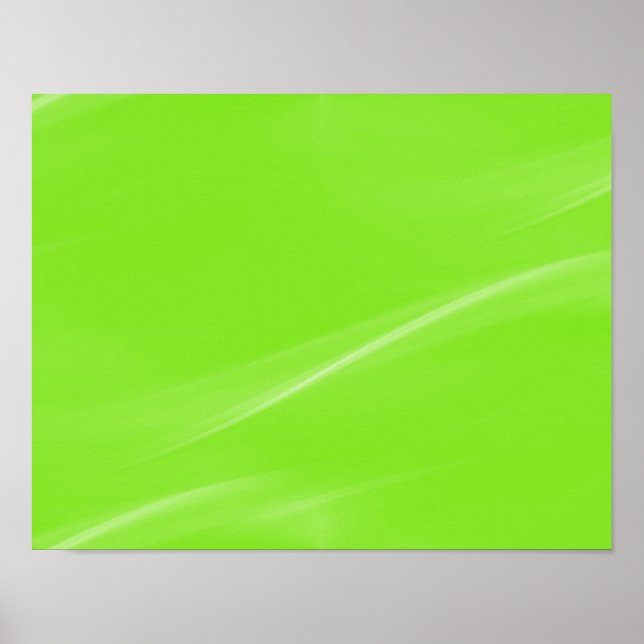 NEON GREEN SEAMLESS ABSTRAKT WAVE BACKGRUNDS WALL POSTER (Vorne)