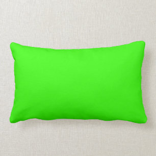 Neon Green Solid Background Color Limon Bright Ver Lendenkissen