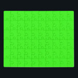 Neon Green Solid Color | Classic Puzzle<br><div class="desc">Neon Green - Die zeitlose Faszination des Solid Color Design: Eine faszinierende Mischung aus klassischer Form und eleganter Einfachheit. Dieses Design ist eine Feier des Powers und der Schönheit in einem Single, markante Farbe gefunden. Die solide Farbgestaltung zeichnet sich durch ihre raffinierte Eleganz aus und macht sie zu einem idealen...</div>