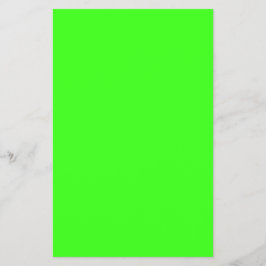 Neon Green Solid Color Flyer