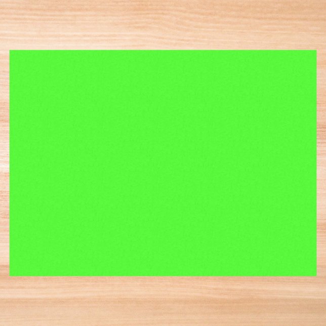 Neon Green Solid Color Seidenpapier (Von Creator hochgeladen)