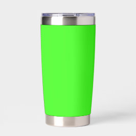 Neon Green Solid Color Thermobecher