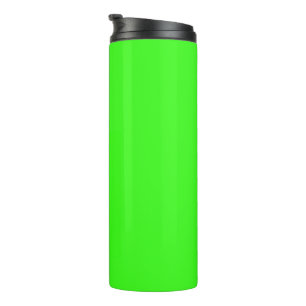 Neon Green Solid Color Thermosbecher
