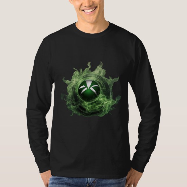 Neon Green Xbox T - Shirt-Designs T-Shirt (Vorderseite)